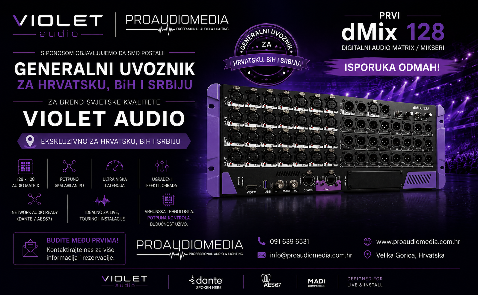 Violet Audio - Ovlašteni distributer za RH
