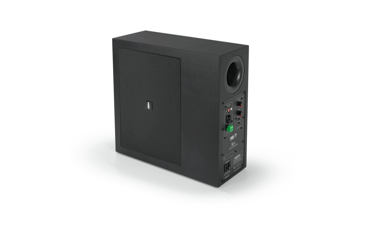 NEXT Audiocom S8A - aktivni sub -crni