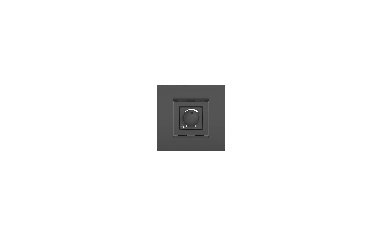 Powersoft WMP Level Square Black – zidni regulator glasnoće, crni