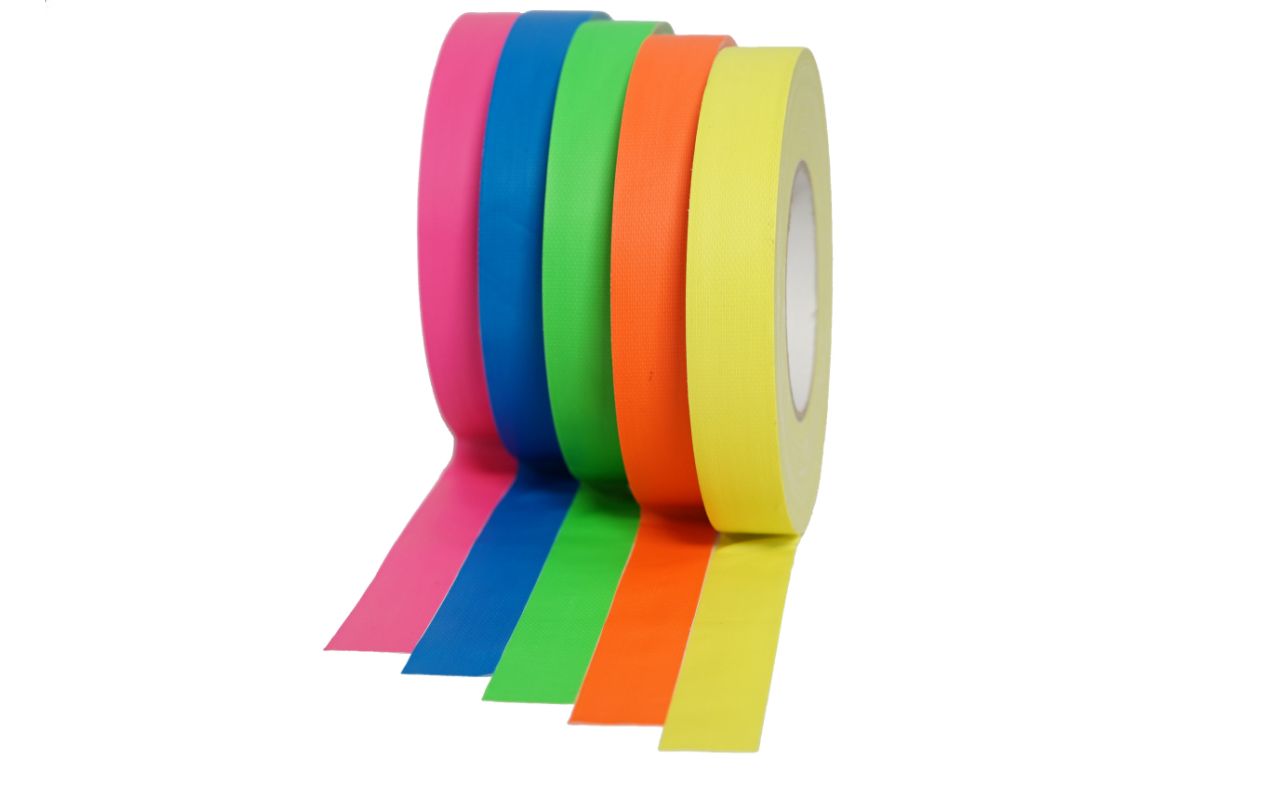 FOS Stage Tape 25mm x 50M Neon Pink