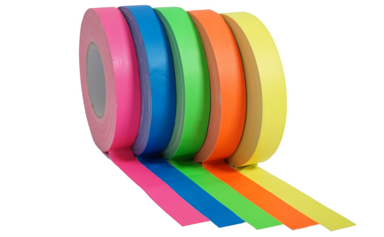 FOS Stage Tape 25mm x 50M Neon Pink