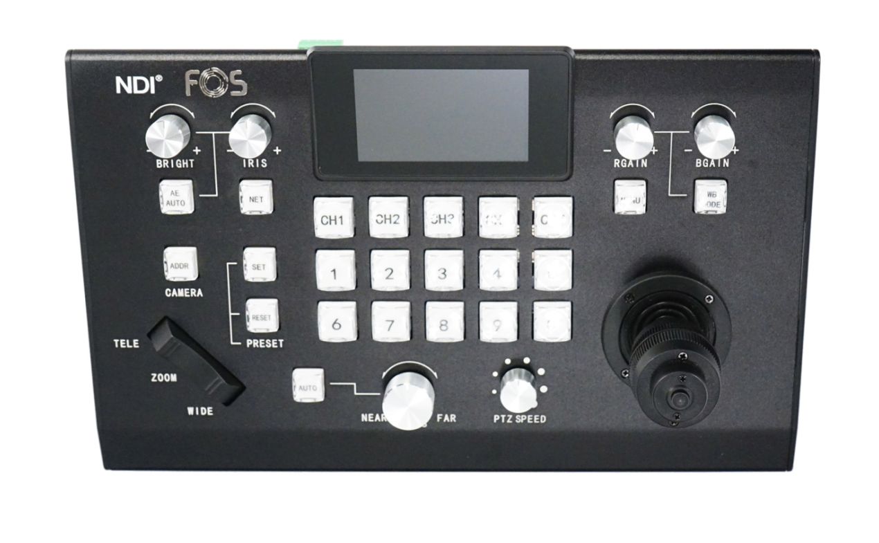 FOS ICON PTZ Controller NDI