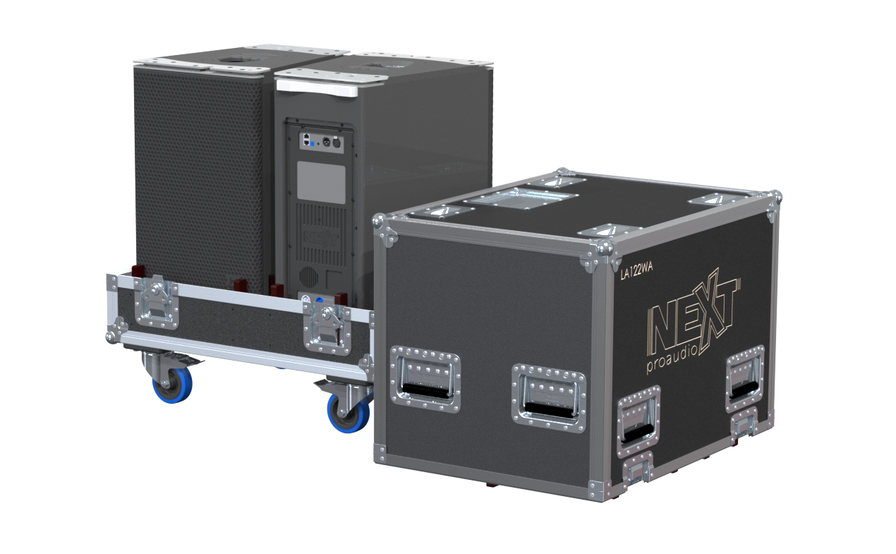 NEXT Flight case for 2x Flying Frame HD LA122 Series
