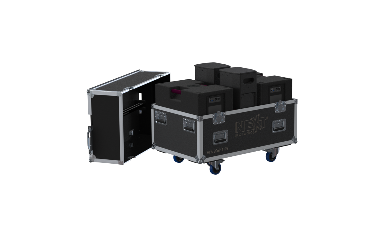 NEXT Flight case for HFA26.12 System