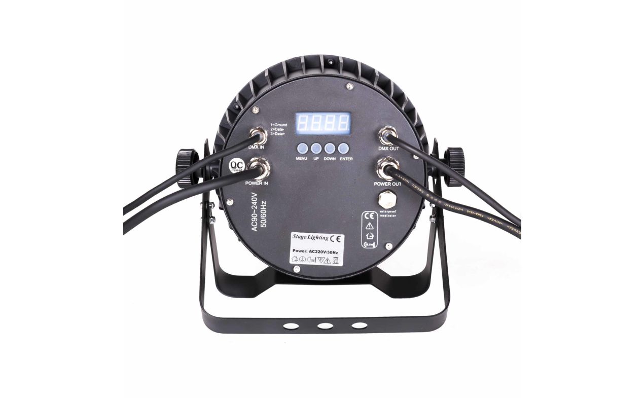 MASTER AUDIO WATERPROOF LED Par light RGBW
