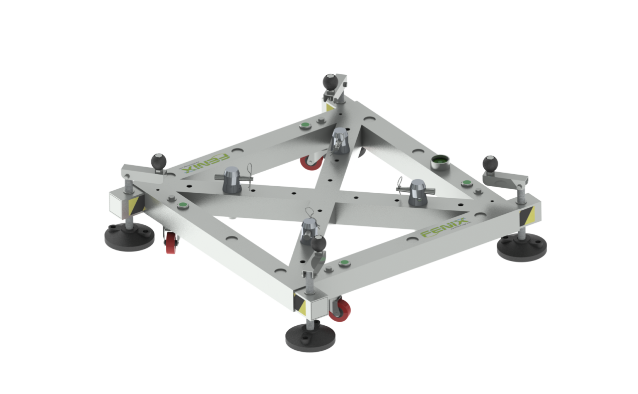 FENIX Ac-630w stabilizirajuća baza s rastezljivim nogama i kotačima