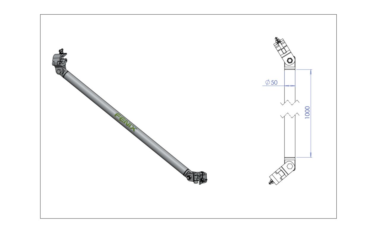 FENIX Ac-633 aluminijski nosač