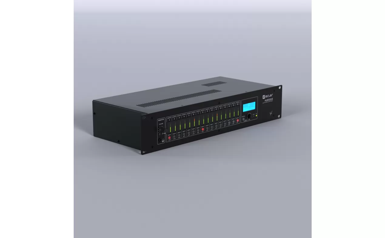 ECLER - digitalno pojačalo HUB1616