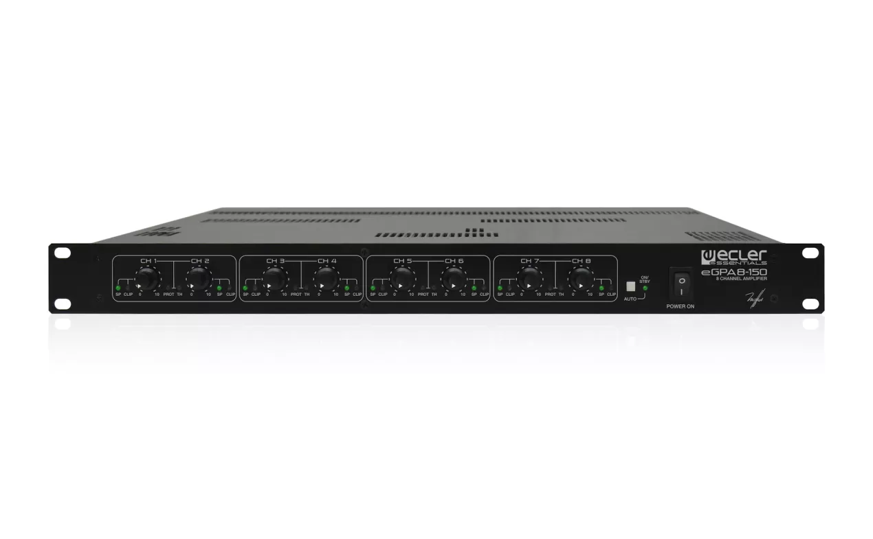 ECLER - eGPA8-150 višekanalno pojačalo, 8x150W