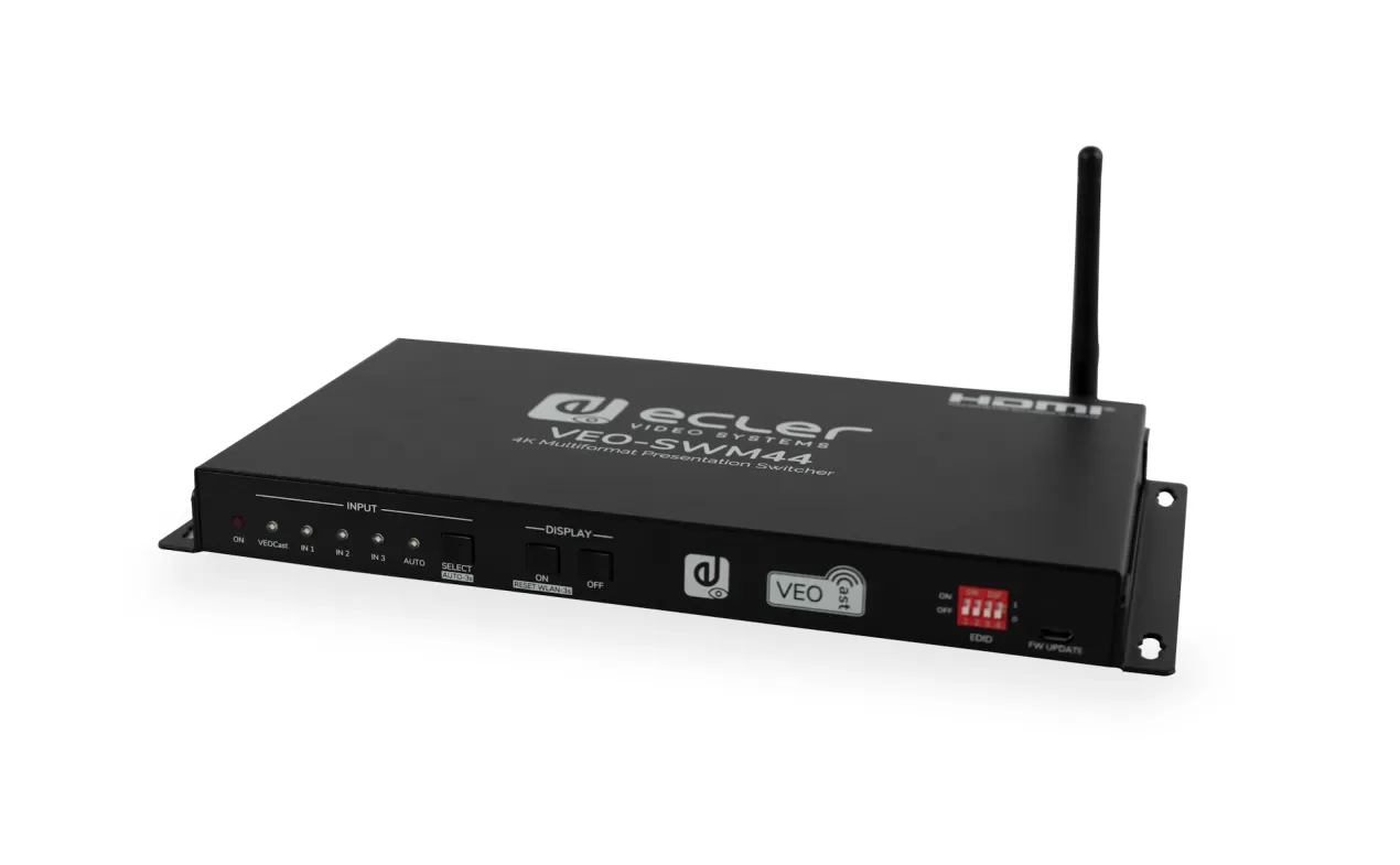 ECLER - VEO-SWM44 - kompaktni 4K prezentacijski switcher
