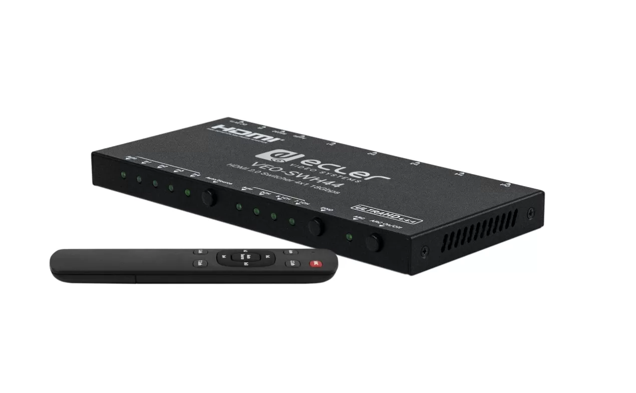 ECLER - VEO-SWH44 - 4x1 HDMI switcher