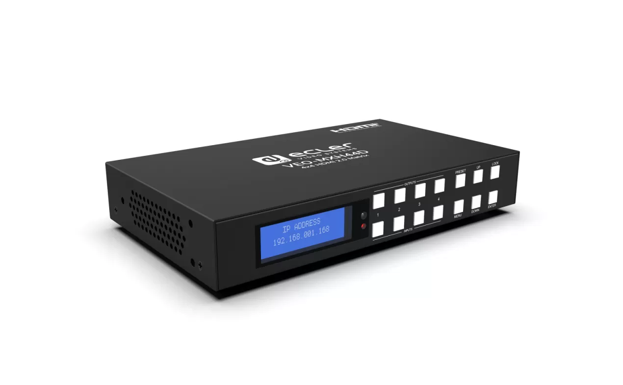 ECLER  - VEO-MXH44D - 4x4 HDMI matrica