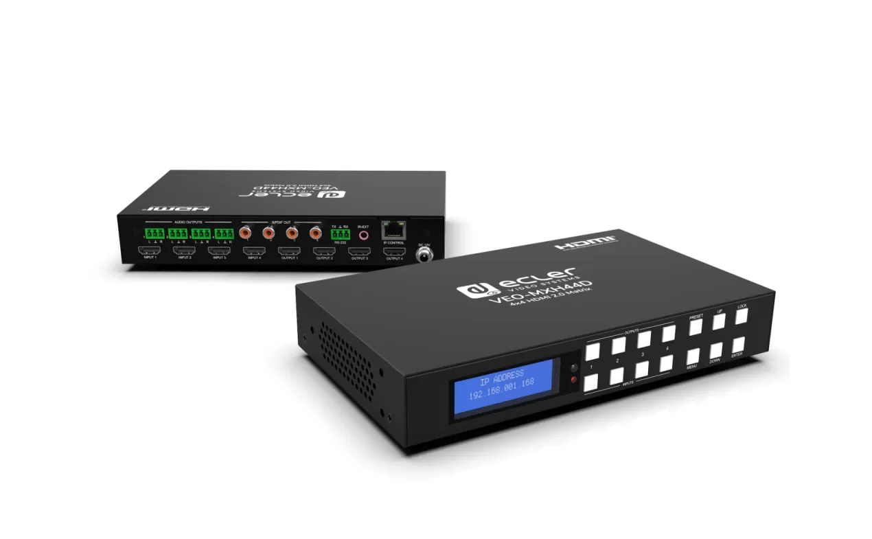 ECLER  - VEO-MXH44D - 4x4 HDMI matrica