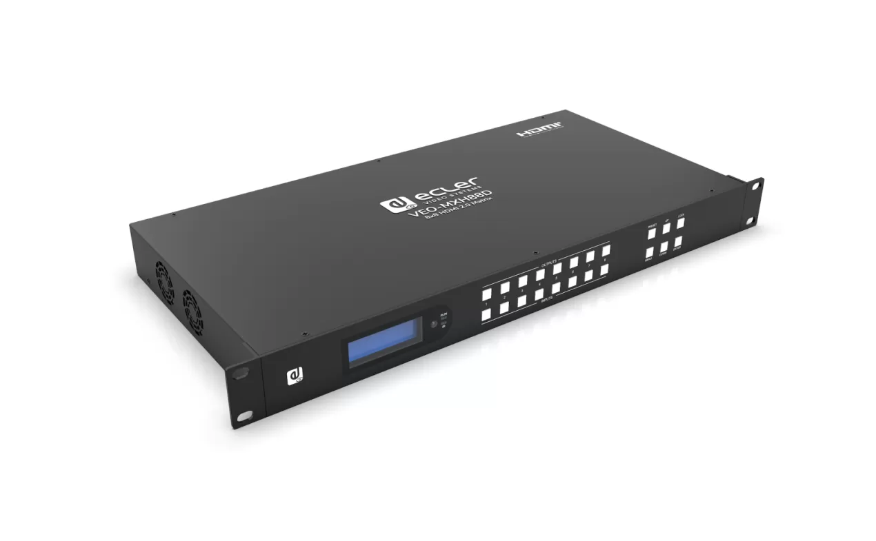ECLER- VEO-MXH88D - 8x8 HDMI matrica