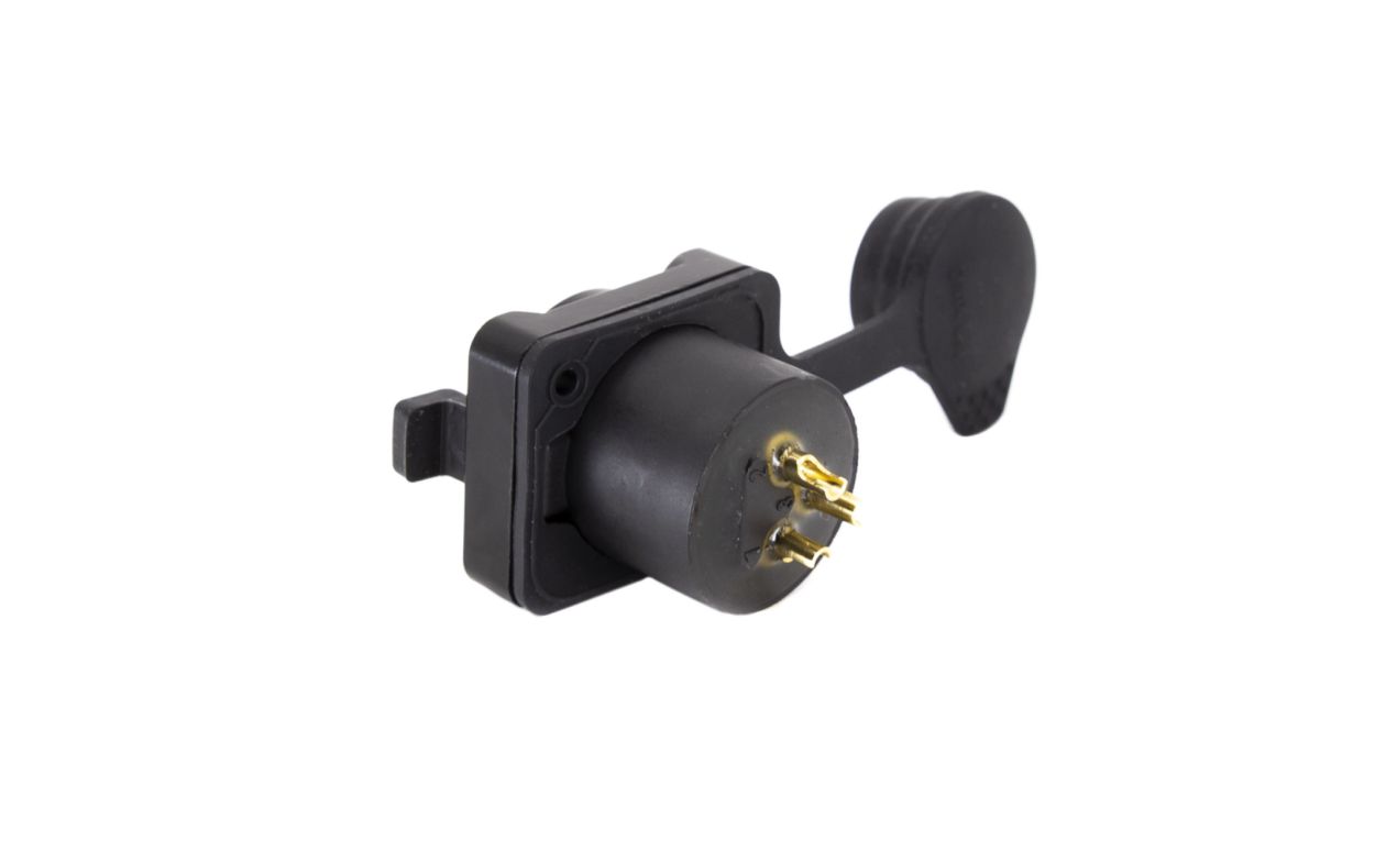MA ženski XLR 3-pin ugradbeni konektor IP