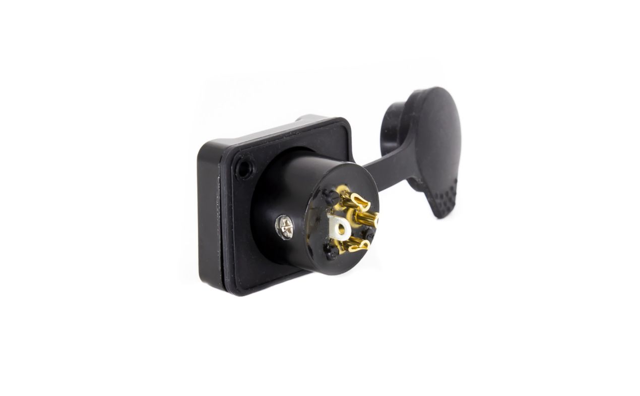 MA XLR004M muški XLR 3-pin ugradbeni konektor IP