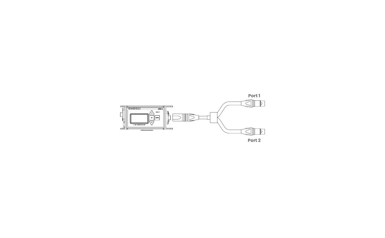 Swisson XND-1 – 1-Port 2 Universe DMX Node