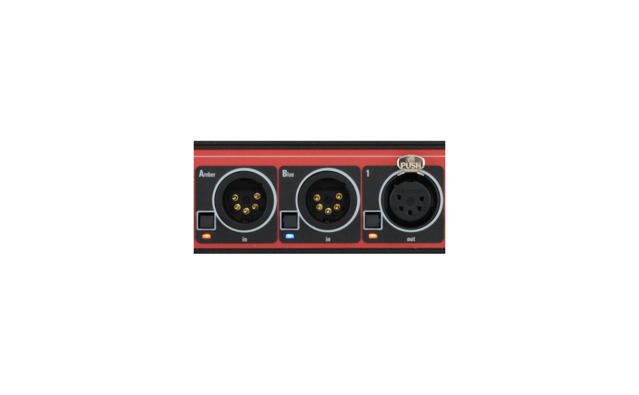 Swisson XPD-28 – 2:8 DMX & RDM Splitter (A/B)