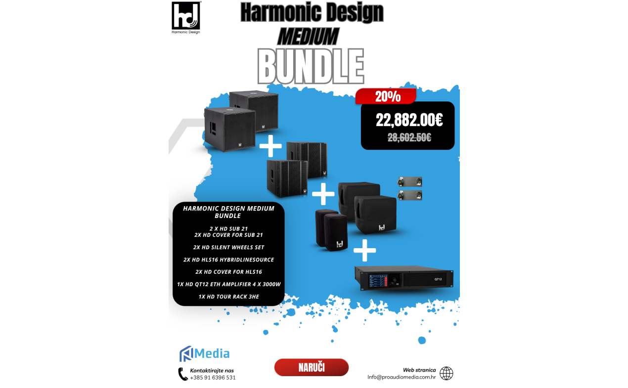 Harmonic Design MEDIUM bundle
