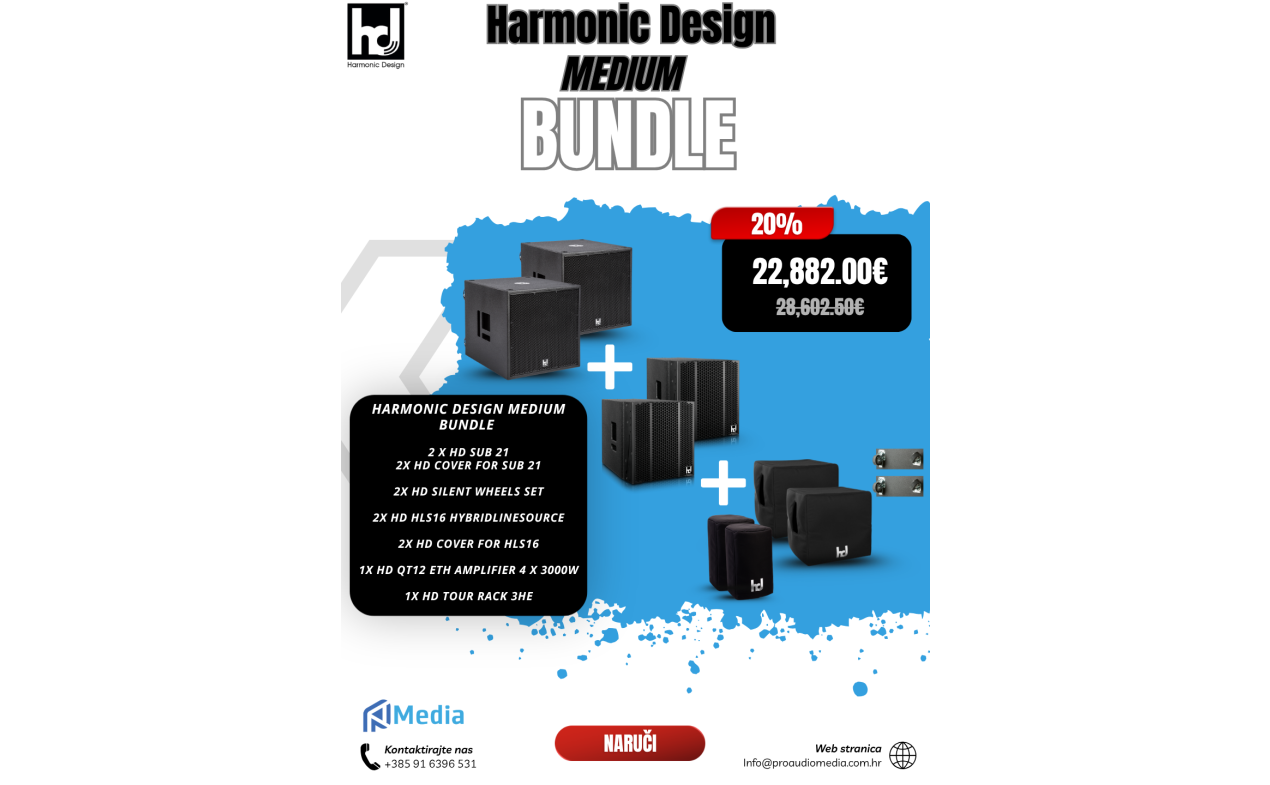 Harmonic Design MEDIUM bundle
