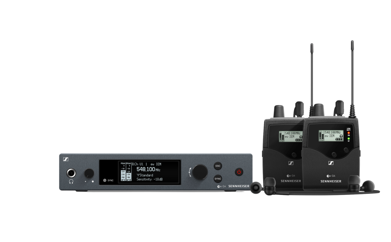 Sennheiser ew IEM G4-Twin-A – Profesionalni twin bežični in-ear monitoring sustav