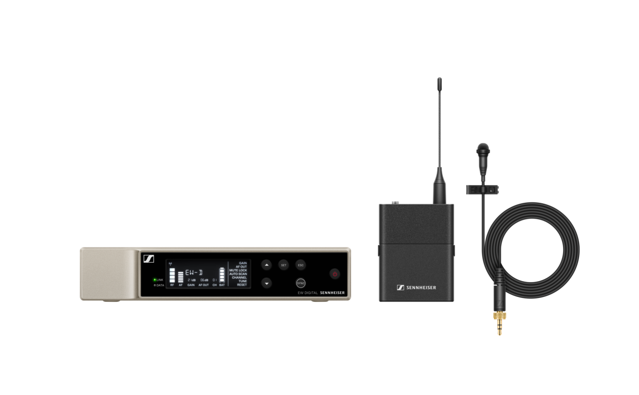 Sennheiser EW-D ME2 Set (U1/5) – Digital bežični lavalier sistem za govor i prezentacije