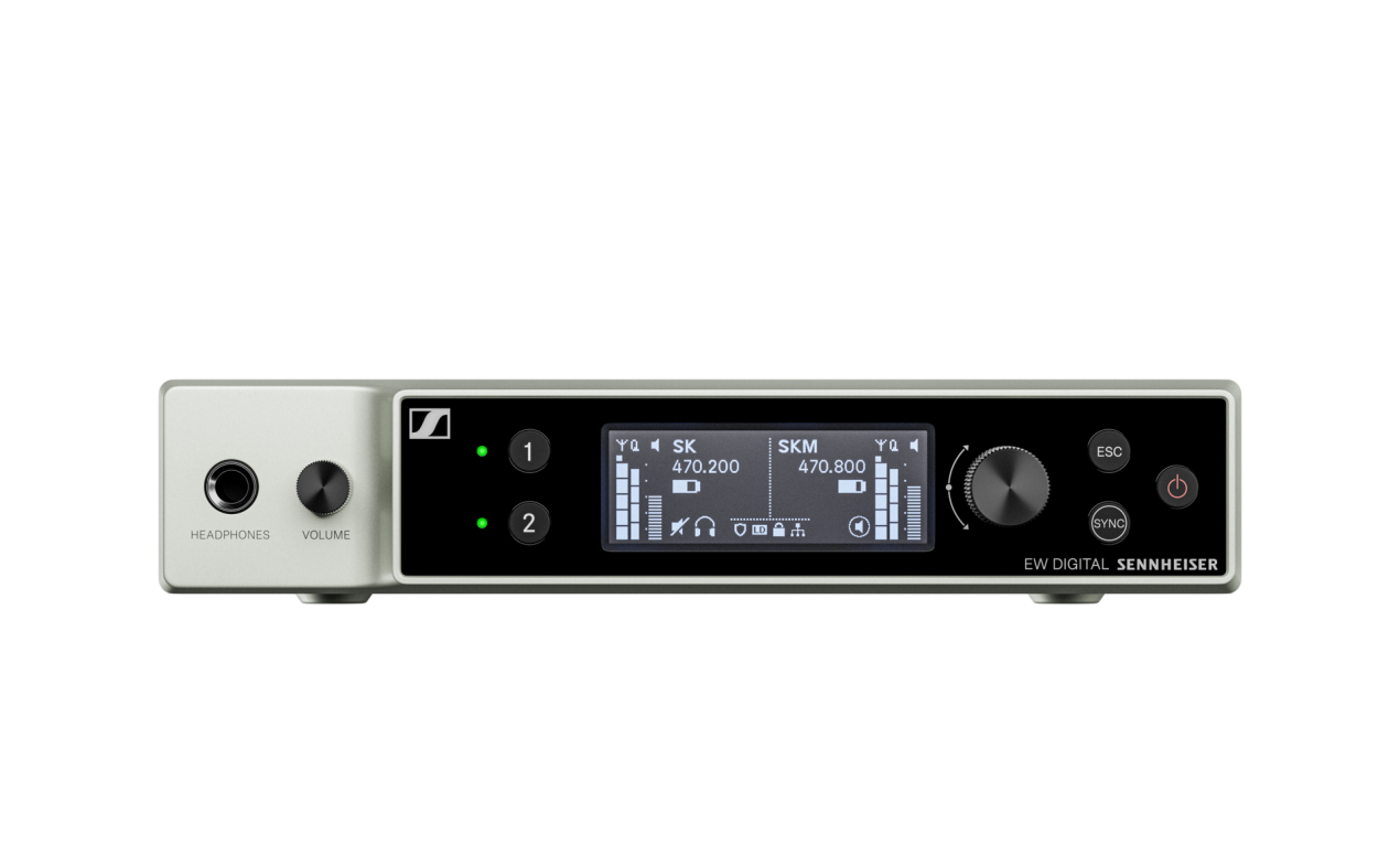 SENNHEISER EW-DX EM 2 DANTE (U1/5) – 2-kanalni digitalni rack prijemnik s Dante mrežom