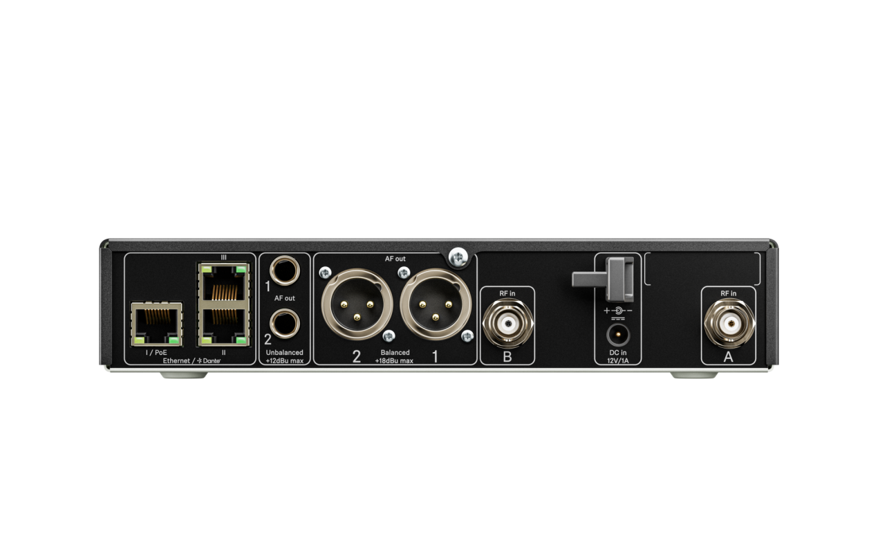 SENNHEISER EW-DX EM 2 DANTE (U1/5) – 2-kanalni digitalni rack prijemnik s Dante mrežom