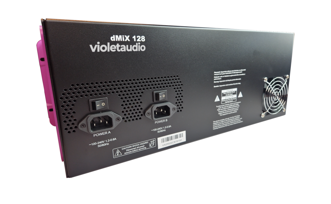 Violet Audio dMix 128 – profesionalni 128-kanalni mrežni digitalni audio matrix