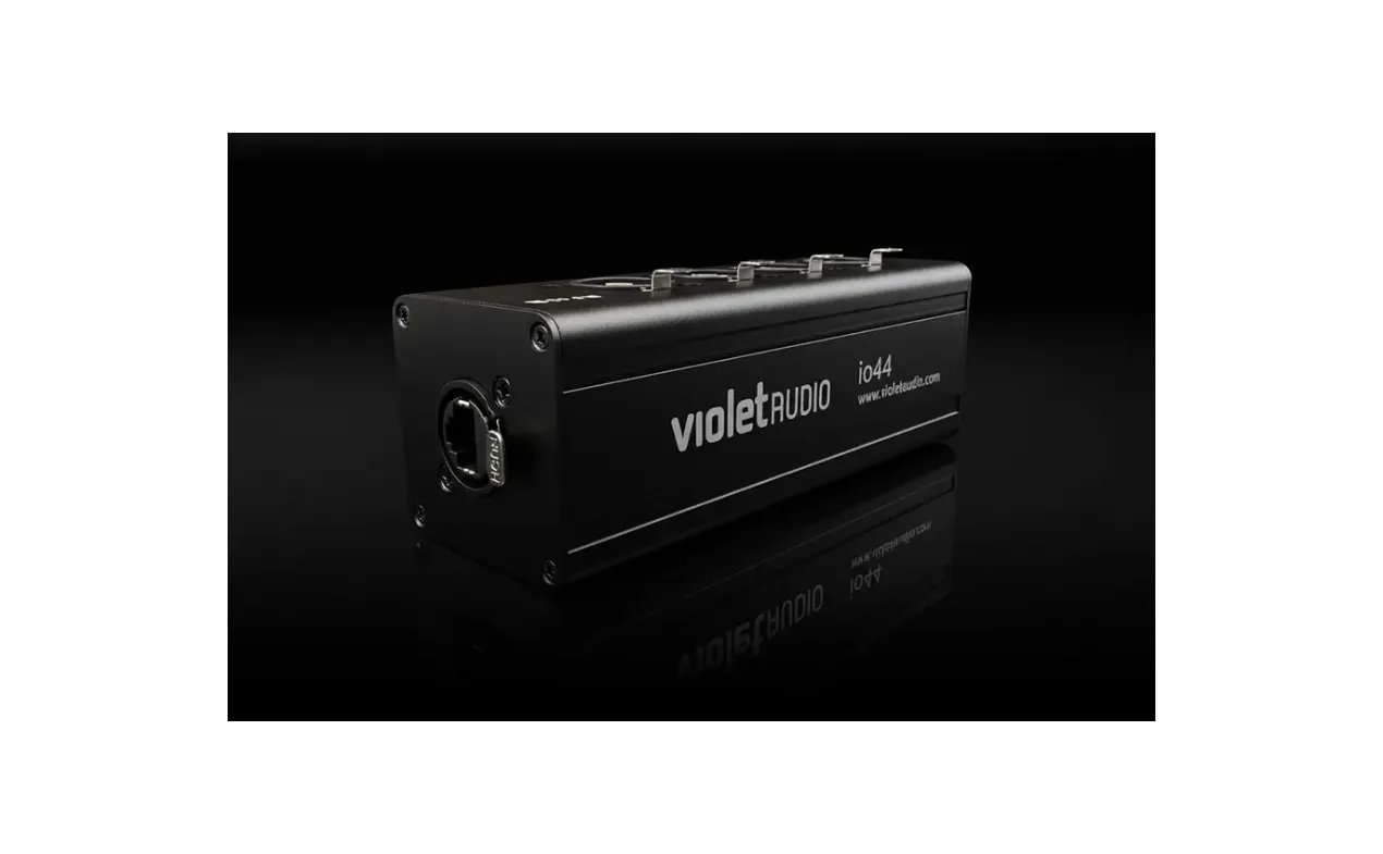 Violet Audio IO44 – 4-kanalni pasivni XLR / Ethercon audio adapter