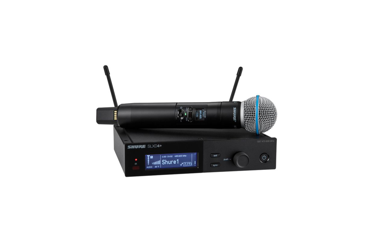 Shure SLXD24+E/Beta58 K55