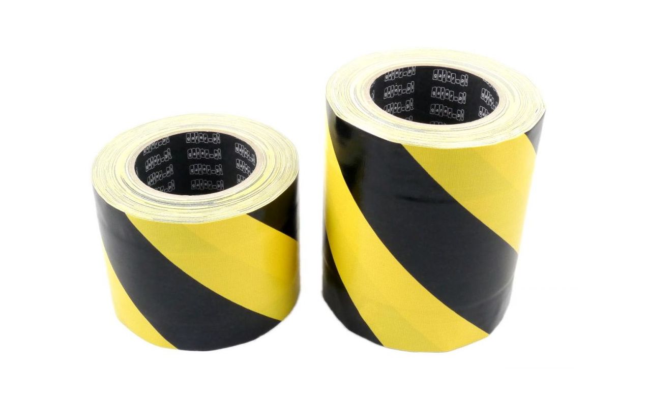 Gafer  traka za kablove cover tunnel 150mm x 25m,žuto-crna